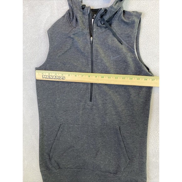 Nike Obsessed Half Zip Sleeveless Hoodie Women's Small Vest 799098-032 - Picture 5 of 9